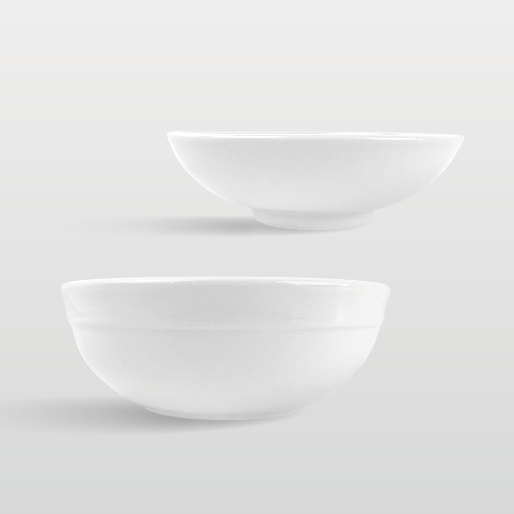 陶瓷碗 白瓷 AS03-04【陶杯杯瓷器】