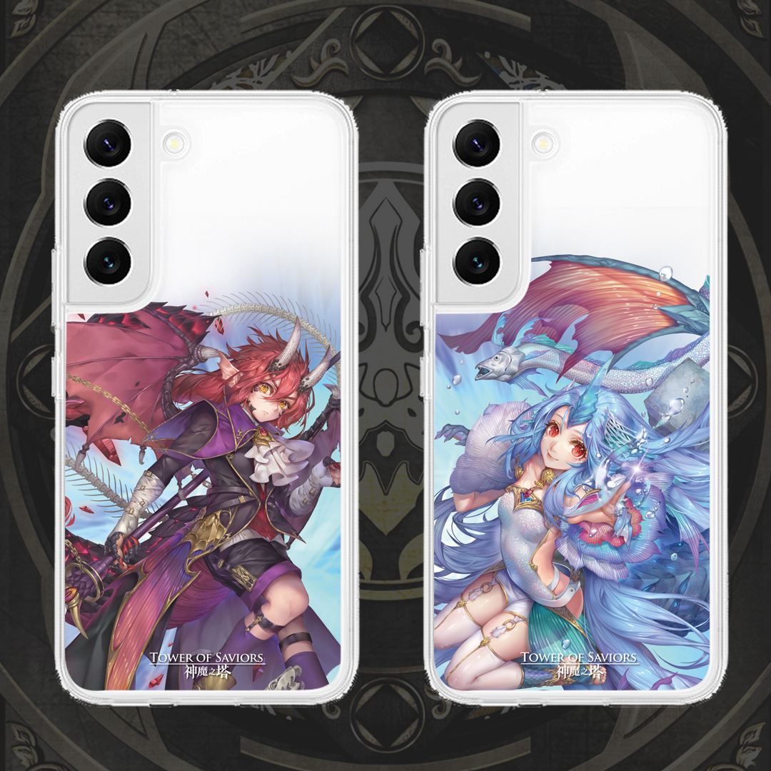 《神魔之塔》黑金三星手機殼（諾瓦利斯/烏蘇拉）