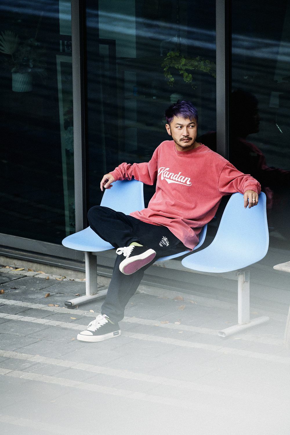 KID ® KANDAN 高磅數水洗長T 六色