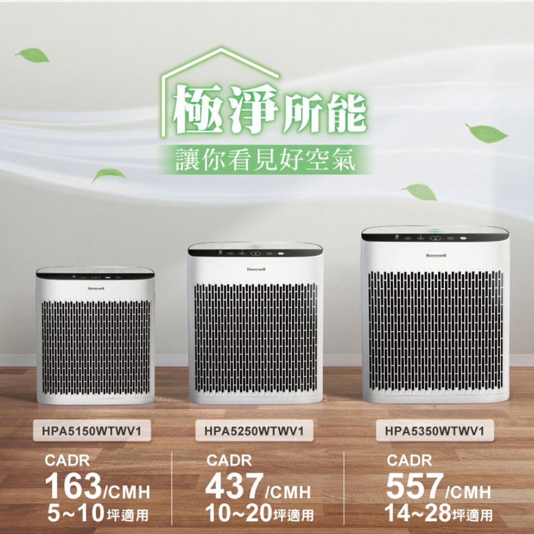 【 Honeywell 】淨味空氣清淨機  HPA-5250WTWV1
