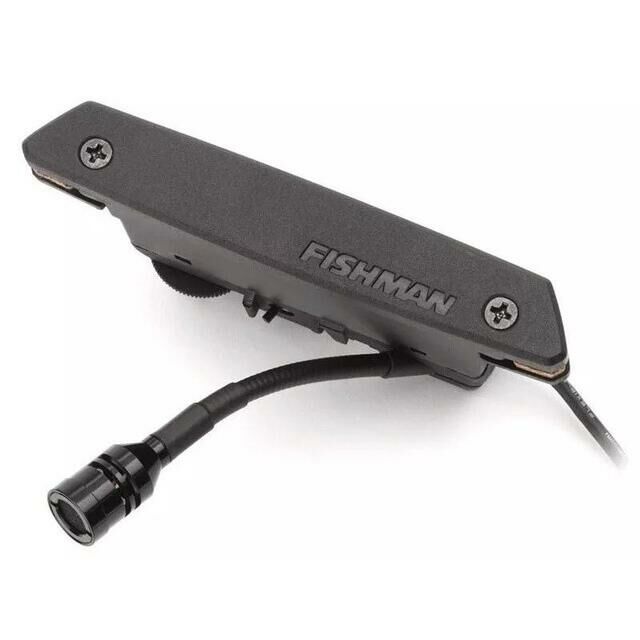 Fishman Rare Earth Mic Blend 雙系統木吉他拾音器 主動式音孔式