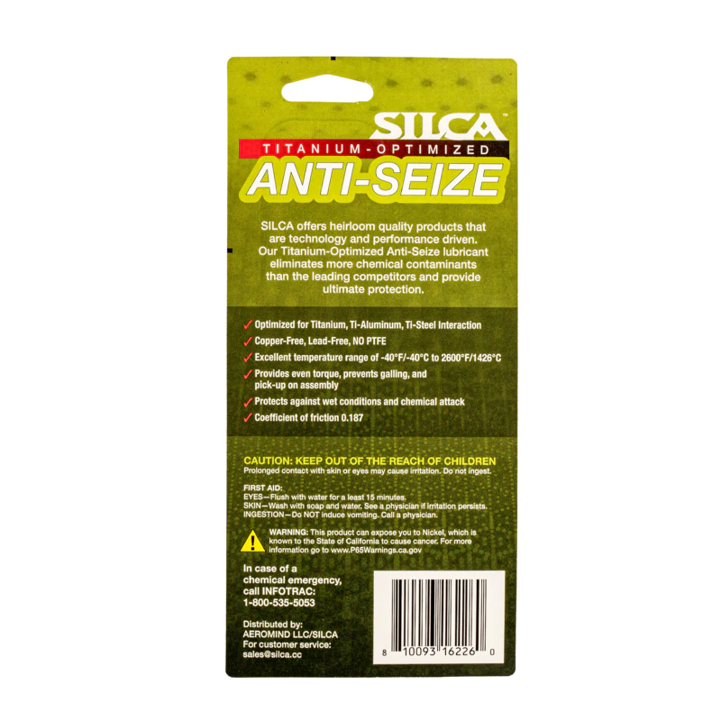 Silca ANTI-SEIZE #AM-AC-052-ASY-0200