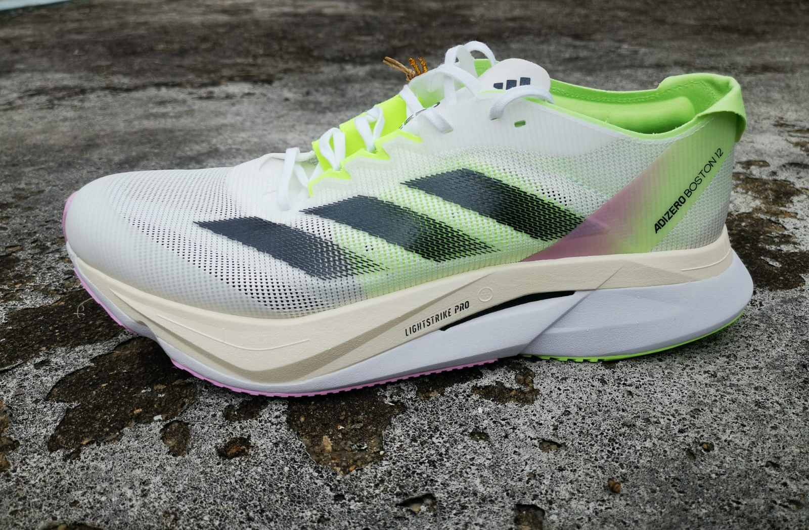 Adidas Boston12 Men White Green Purple IG3321