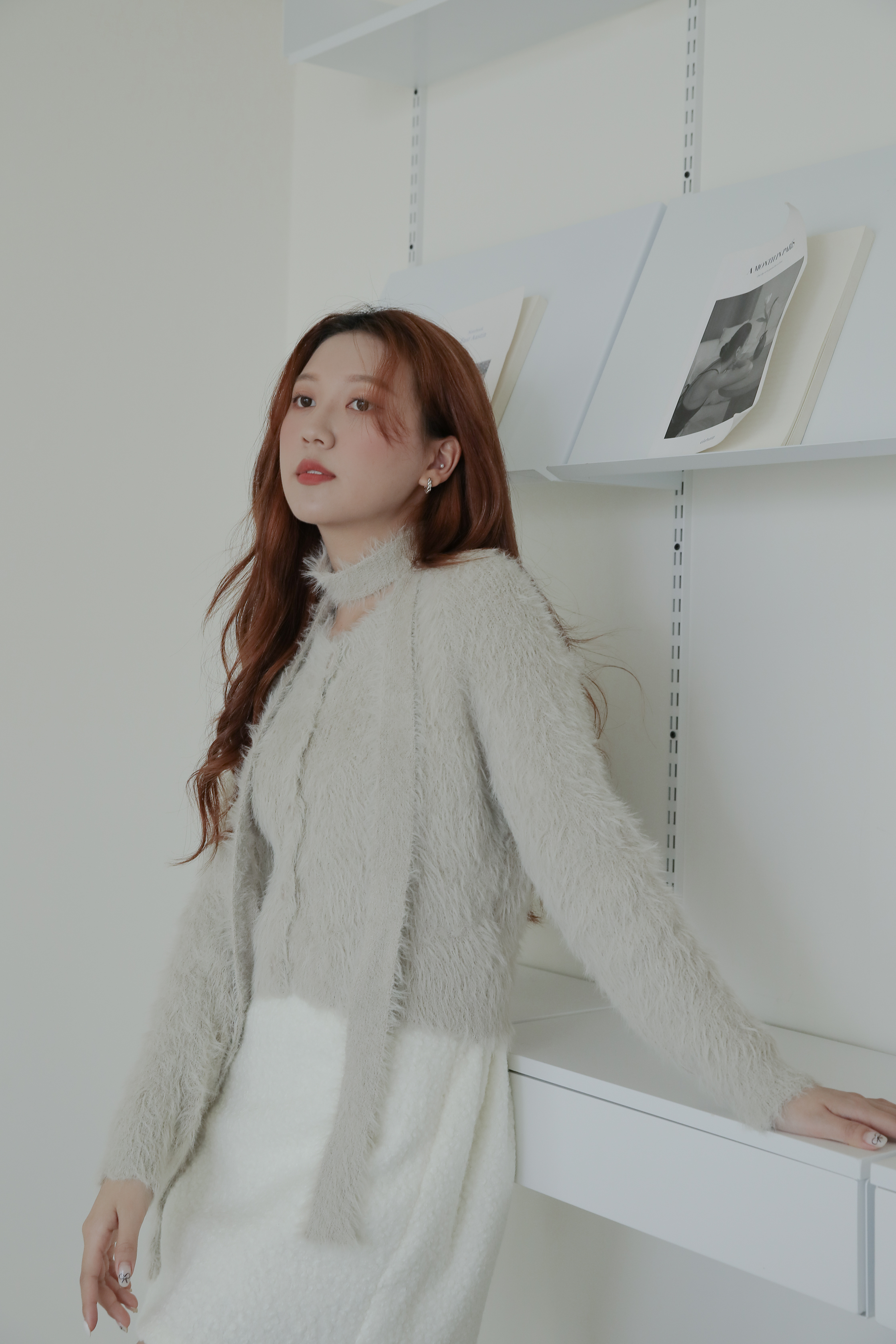 Softy Fur Cadigan #罩衫