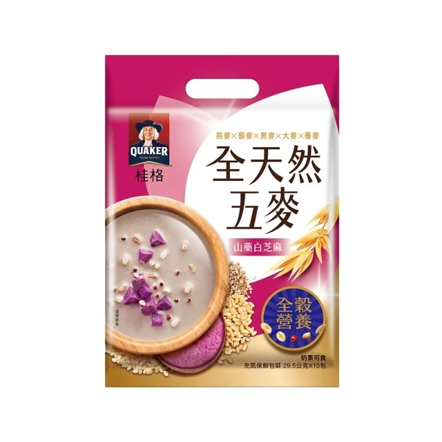 【桂格】全天然五麥山藥白芝麻29.5g*10入
