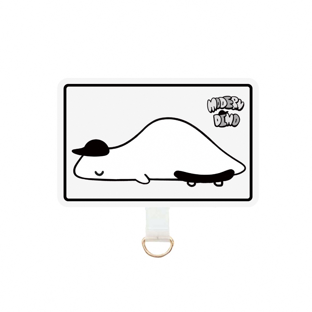 【Knocky x Willsann】『Modern Dinoo 滑板夢』手機掛繩夾片