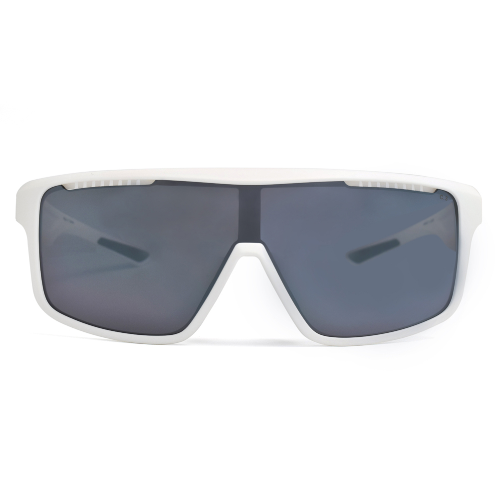 【720】B395-2 運動太陽眼鏡 (消光白/白金灰) Alpha系列 台灣製