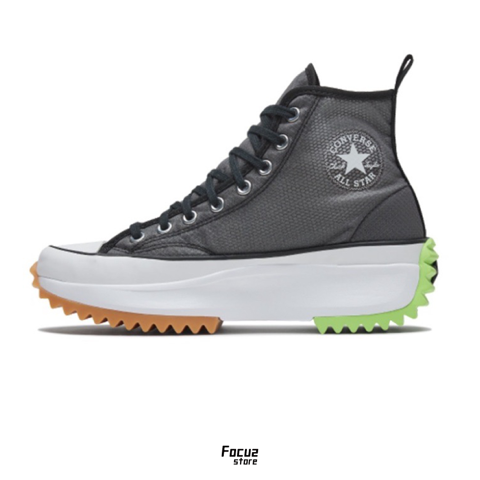 【Focus Store】零碼特惠 Converse Run Star Hike High 'Concrete Heat - Black' 黑灰167852C