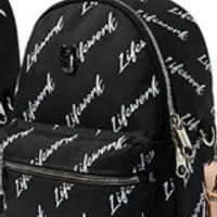 [S] LIFEWORK RADOG JACQUARD WEBBING MINI BACKPACK,PATTERN BLACK, LW245BG30191F (SLW388)