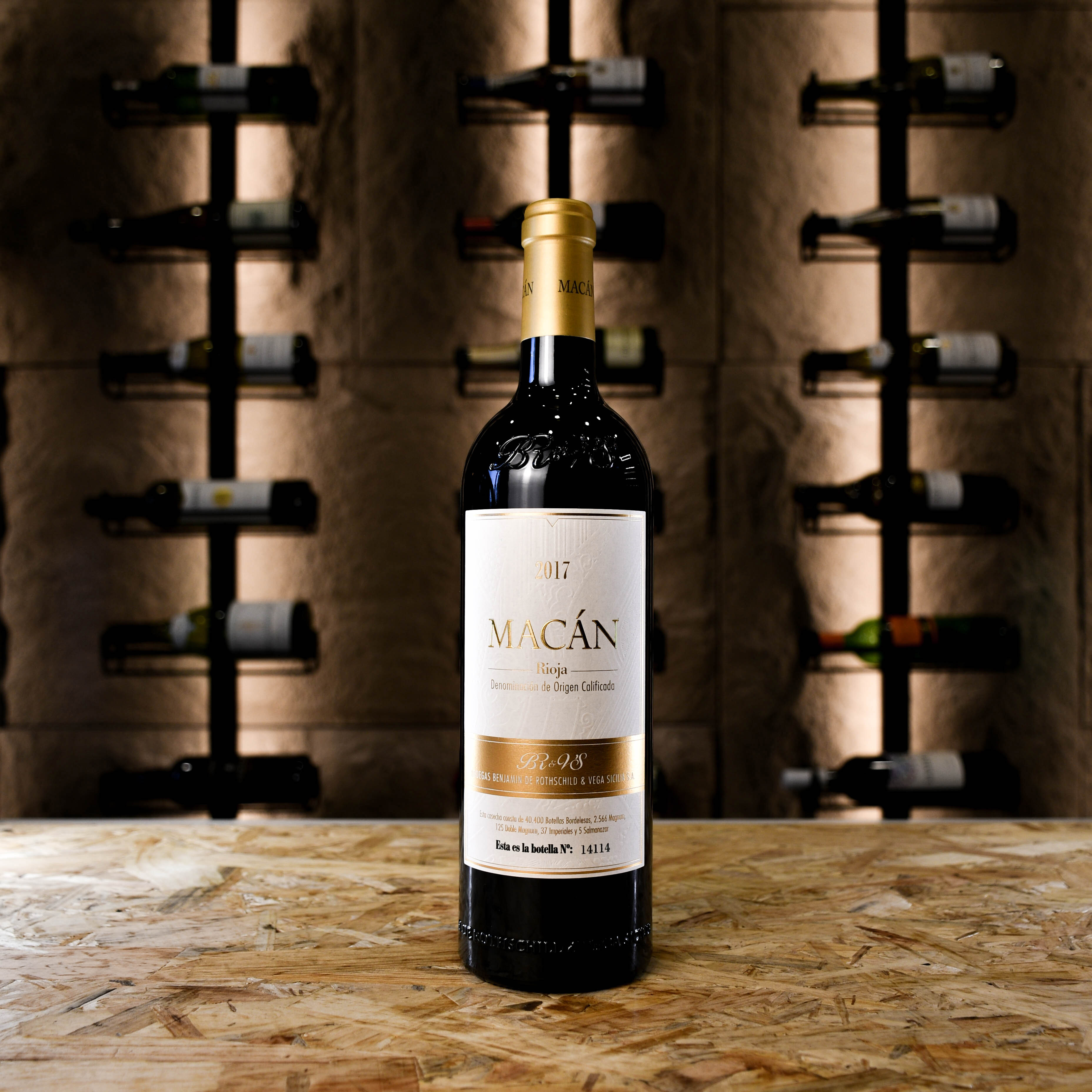 Macán Benjamin Rothschild & Vega Sicilia Macan Rioja 2017