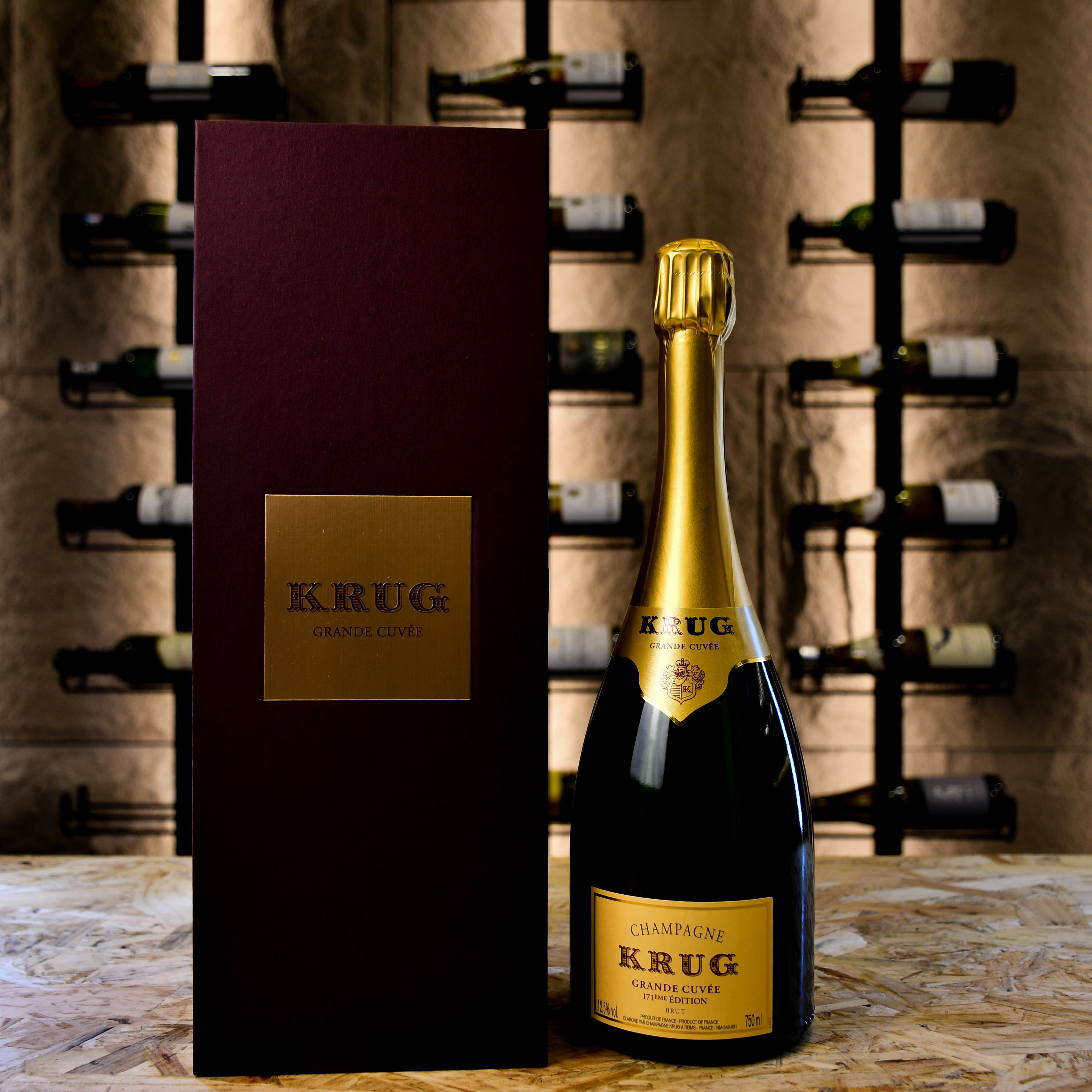 Krug Krug Grand cuvee with Box #170 NV