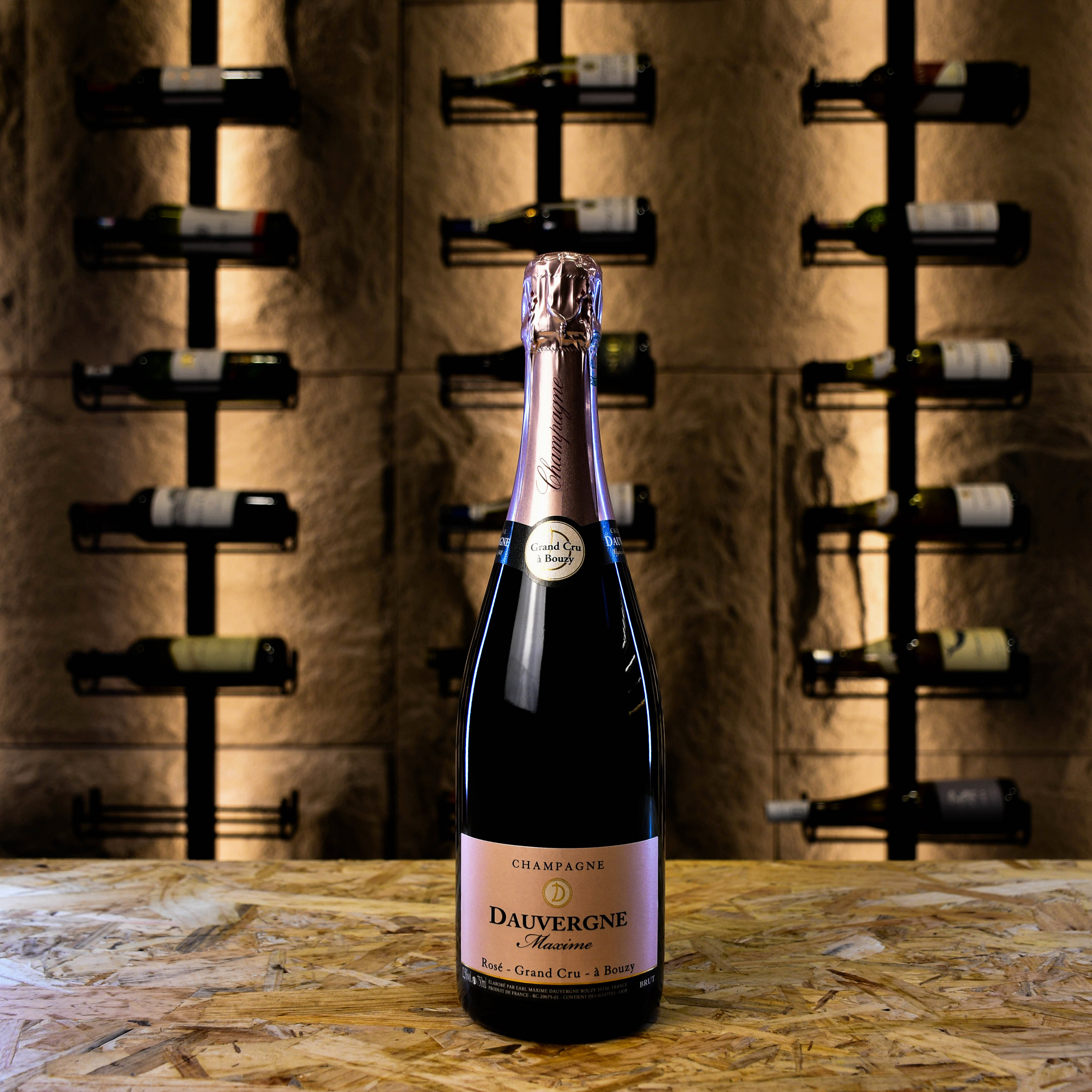 Champagne Maxime Dauvergne Brut Rose Grand Cru Champagne NV