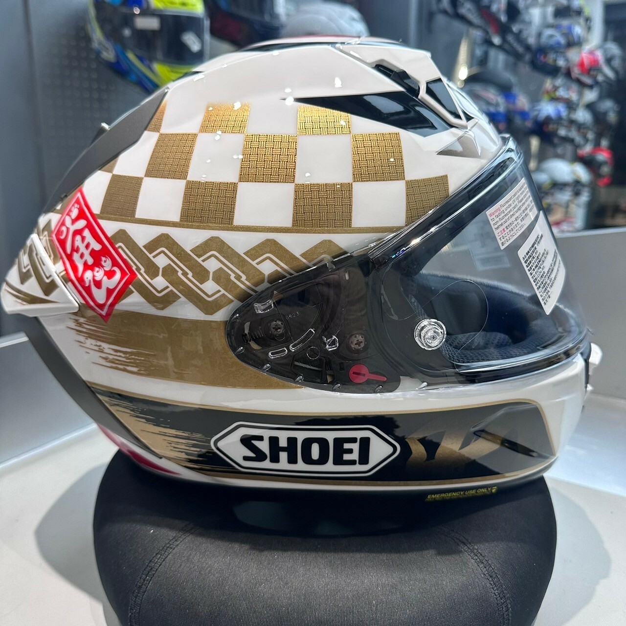 SHOEI】X-FIFTEEN (X-15) Marquez Motegi 4 招財貓全罩安全帽/