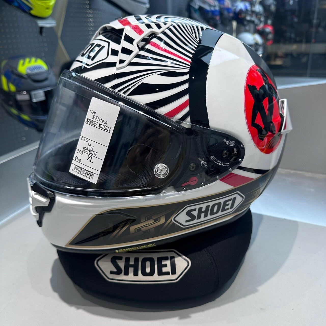SHOEI】X-FIFTEEN (X-15) Marquez Motegi 4 招財貓全罩安全帽/