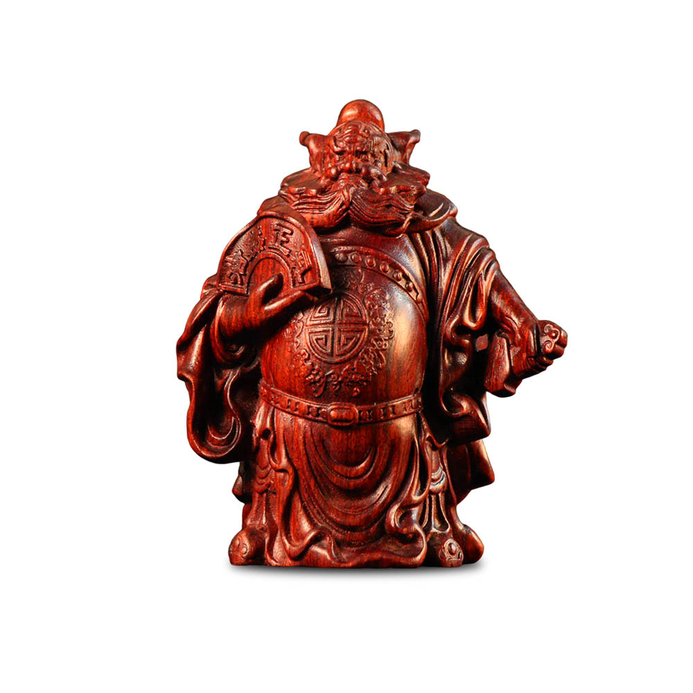 【菩提居】血檀伏魔大帝擺件1入(鍾馗天師)