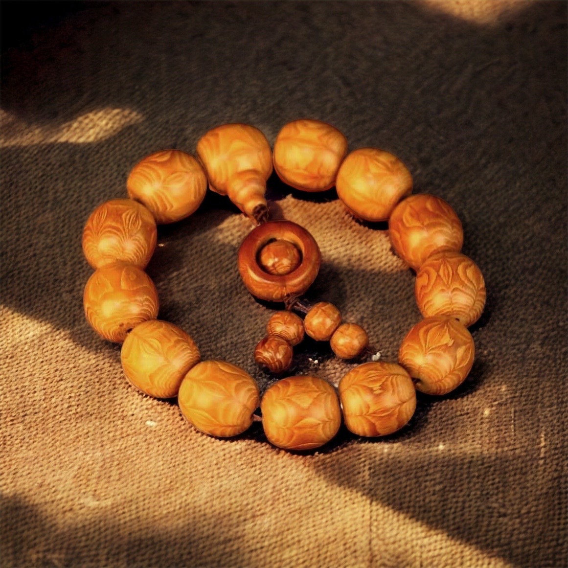 【菩提居】六道轉經輪手串18mm(六字大明咒)