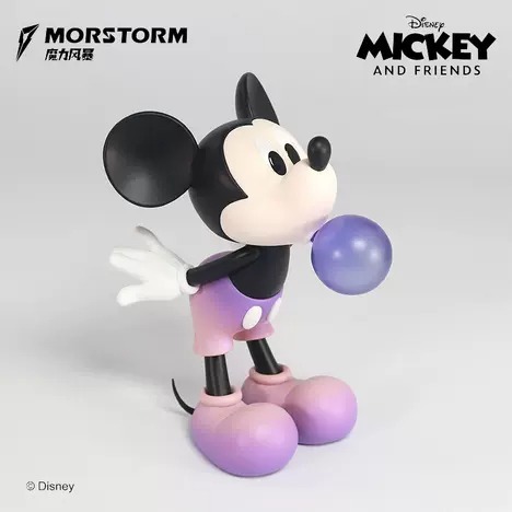 魔力風暴 吹泡泡米奇 紫