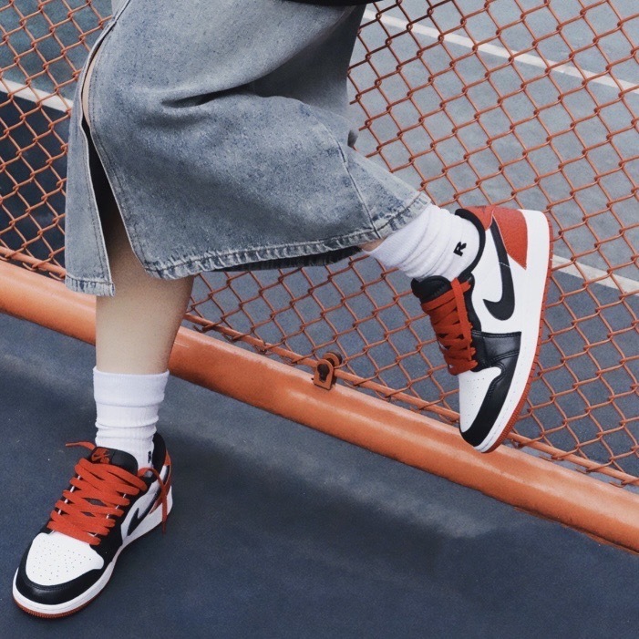 Focus Store】零碼特惠Nike Air Jordan 1 Low GS 'Black Toe'