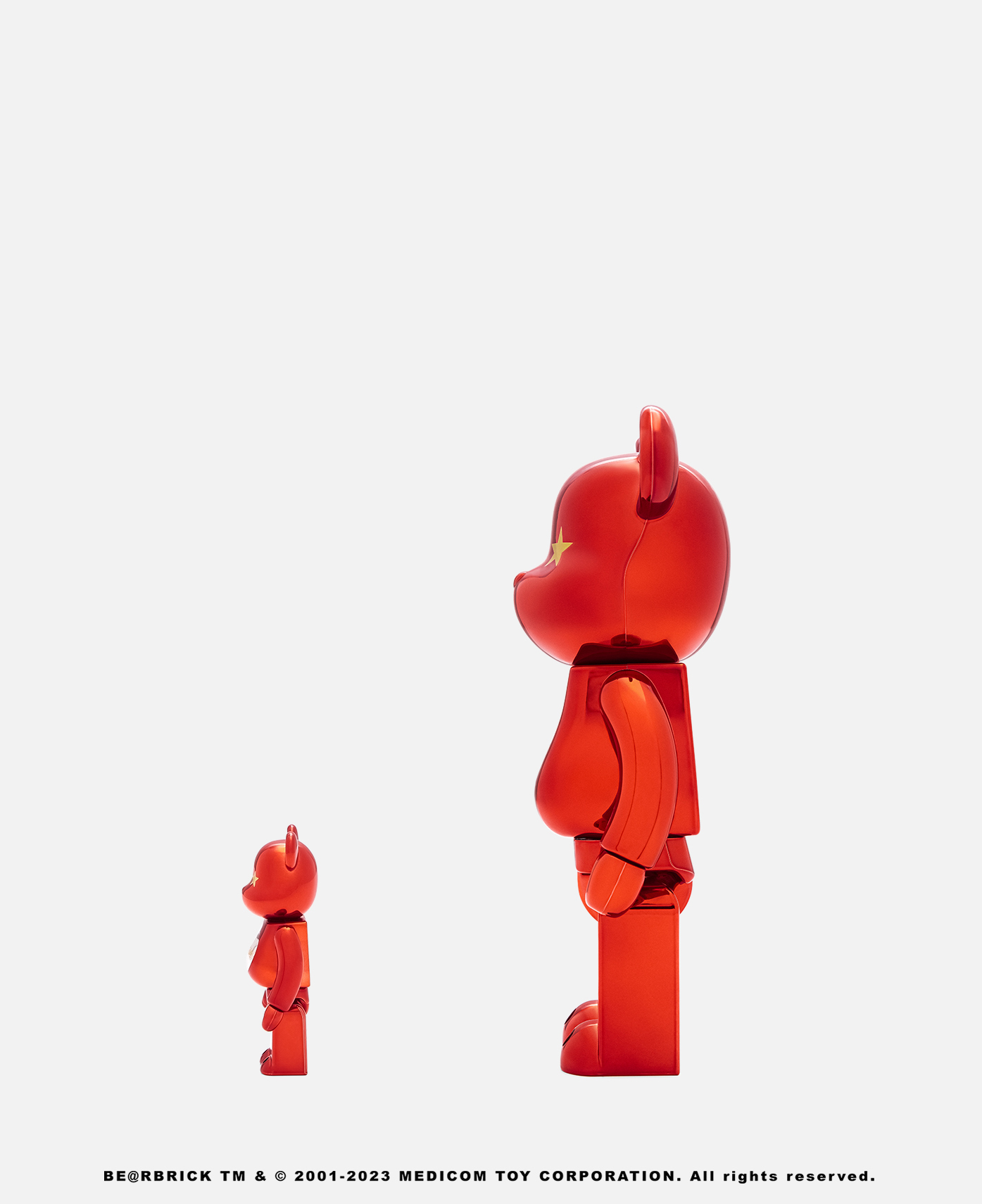 CLOTTEE x ATMOS X MEDICOM TOY】100% & 400% BE@RBRICK