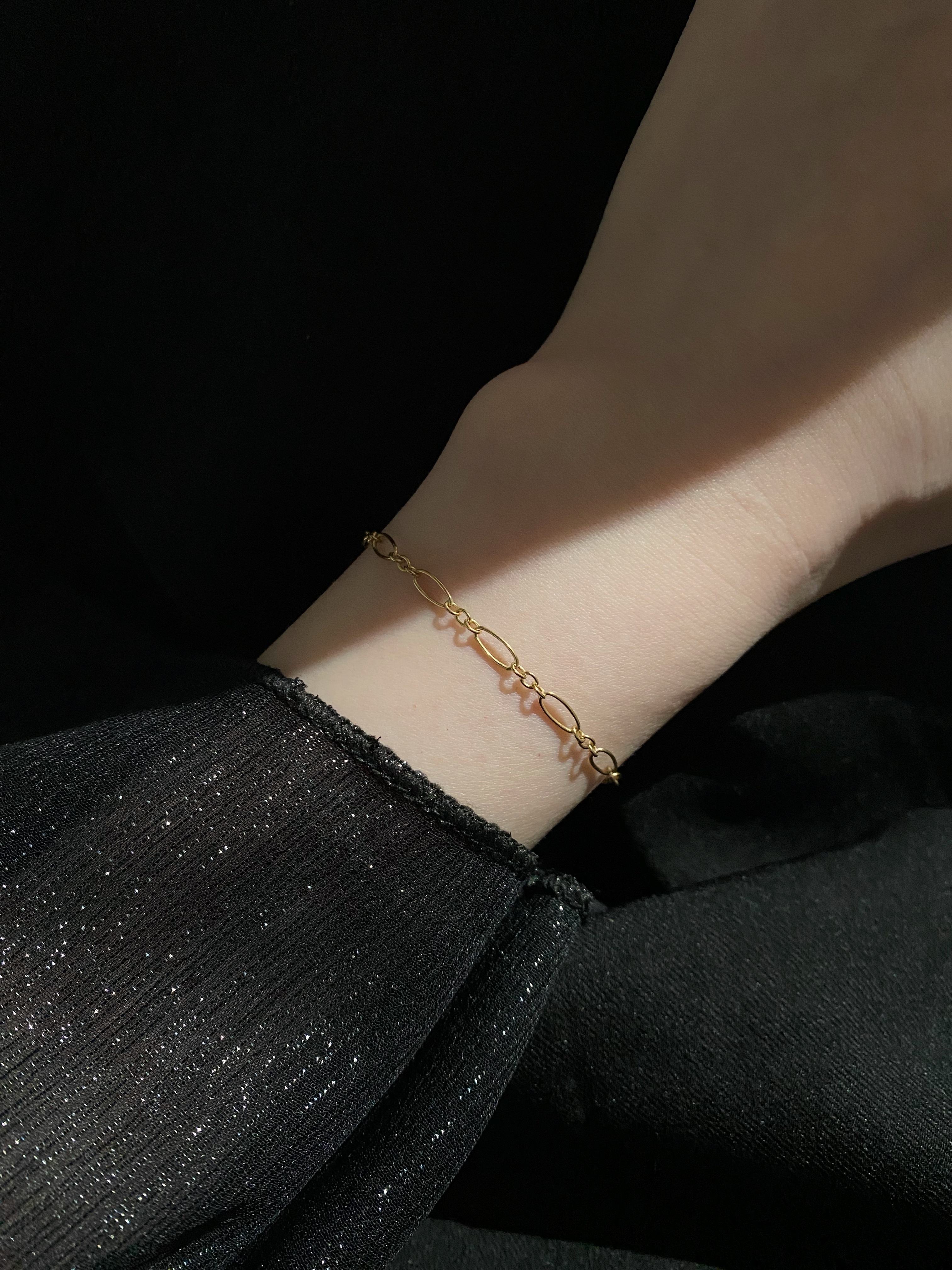 胖胖尾巴珍珠手鍊