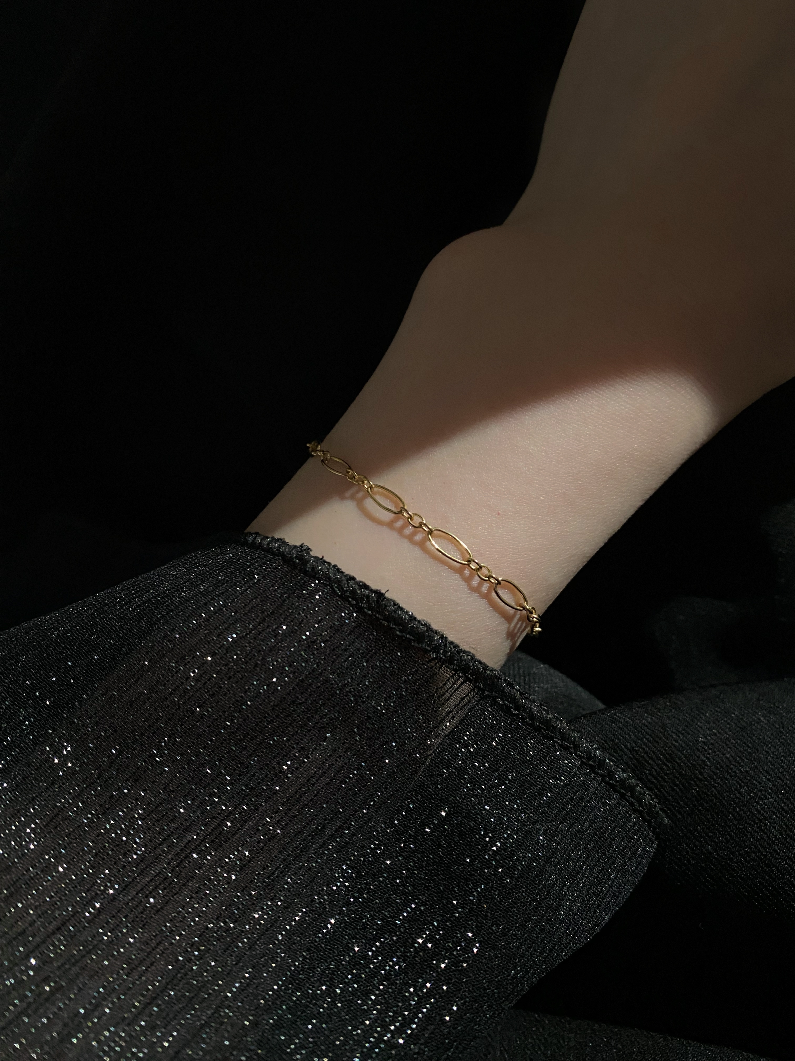 胖胖尾巴珍珠手鍊