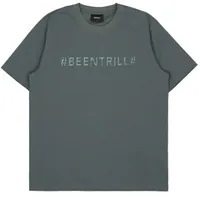 [S] BEENTRILL STANDARD REGULAR FIT SHORT SLEEVE T-SHIRT,KHAKI, BA222TS003-KH (SBT121)