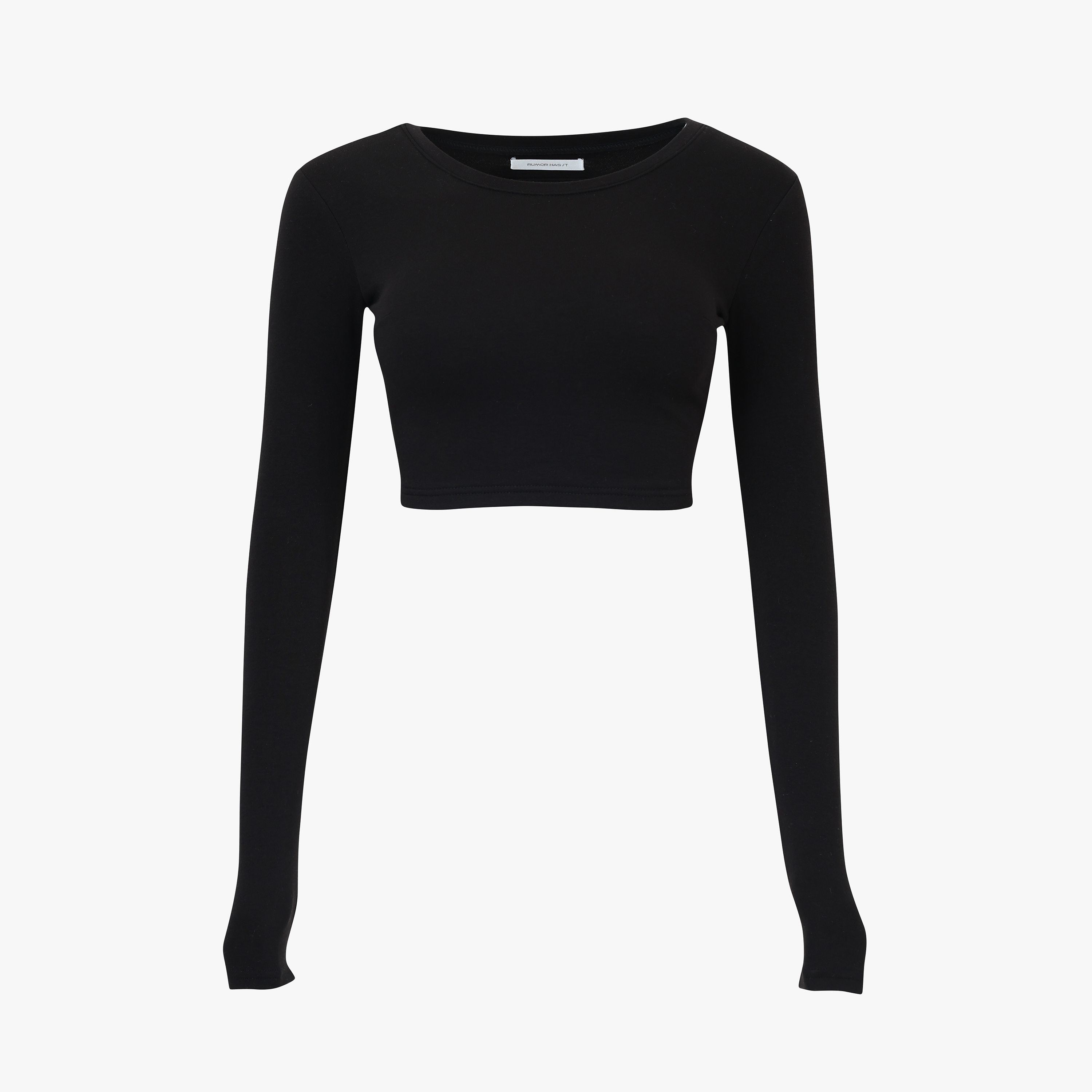 Heat Essential-Black Backless Top