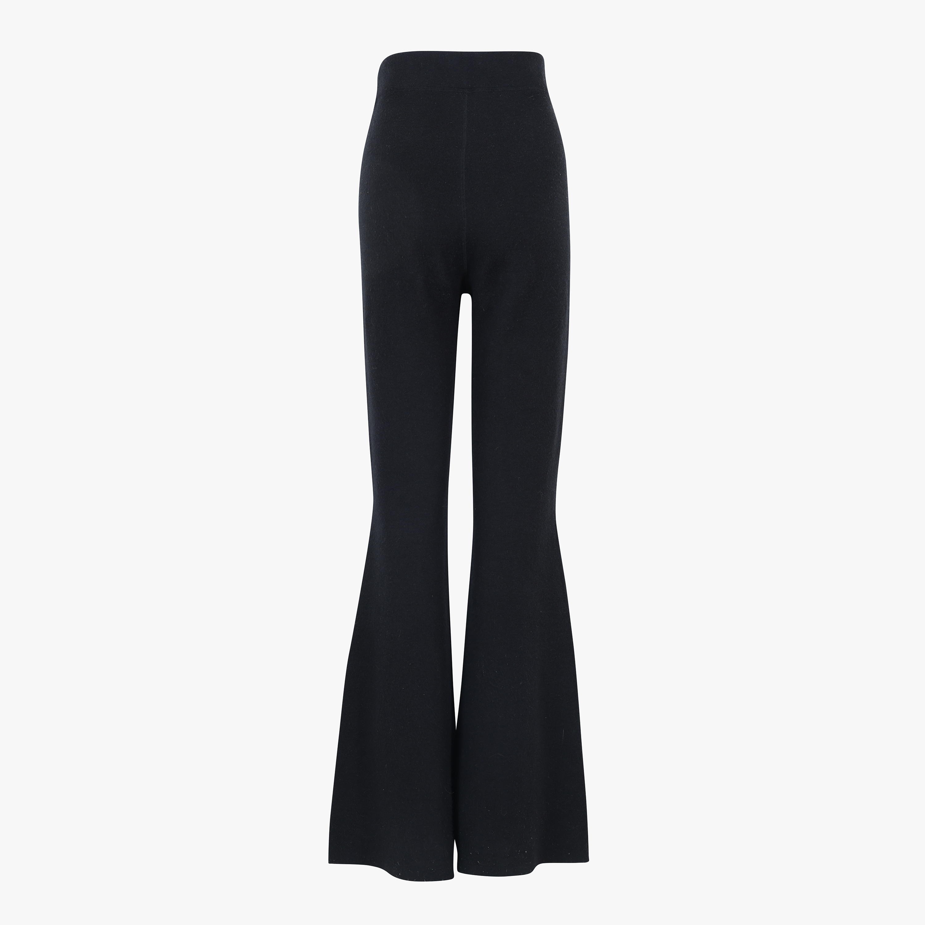Two Ways Knit Flared Trousers