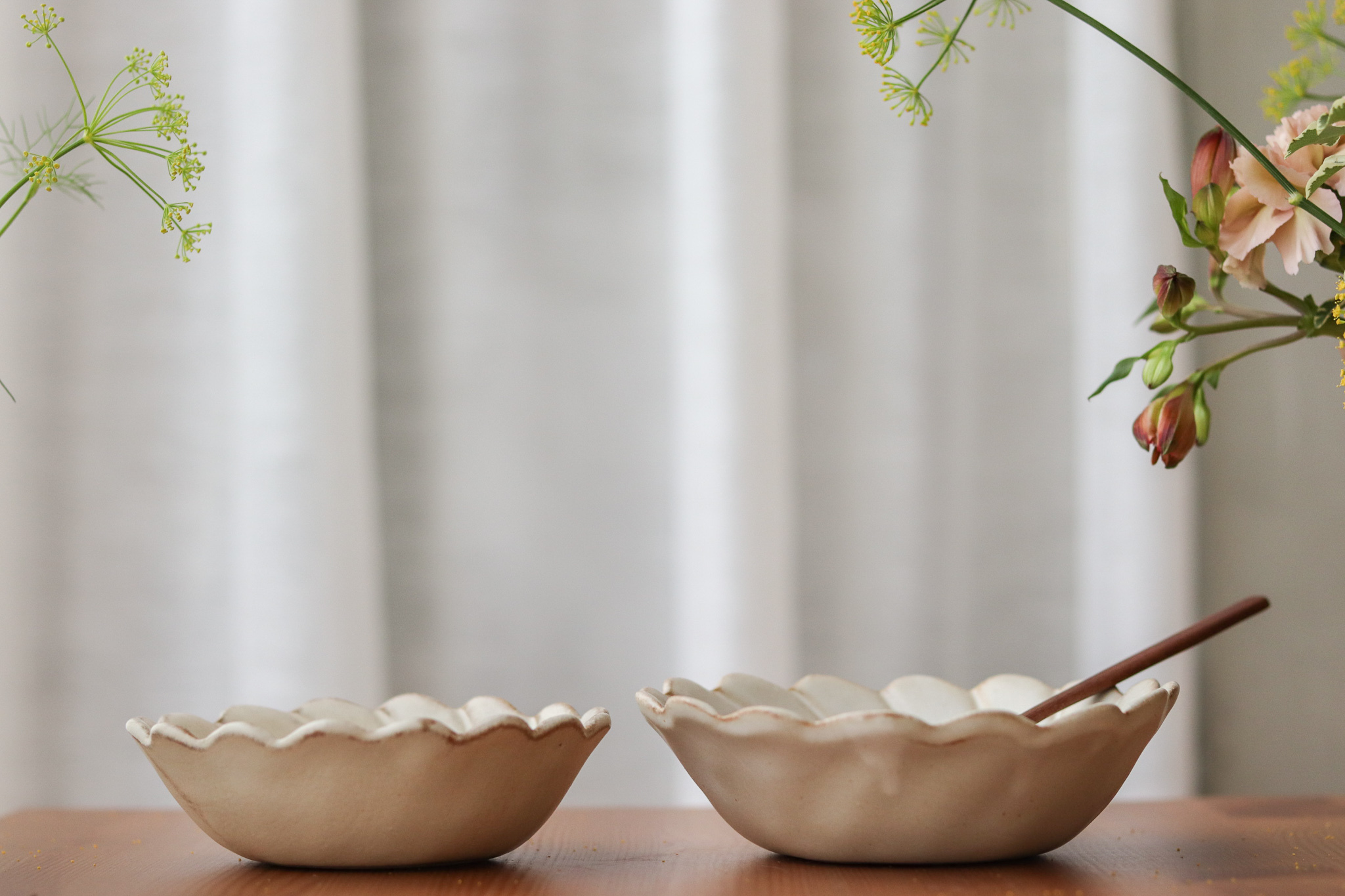 Mashiko Yaki 益子燒 若林健吾 斜菊紋 圓缽 沙拉缽