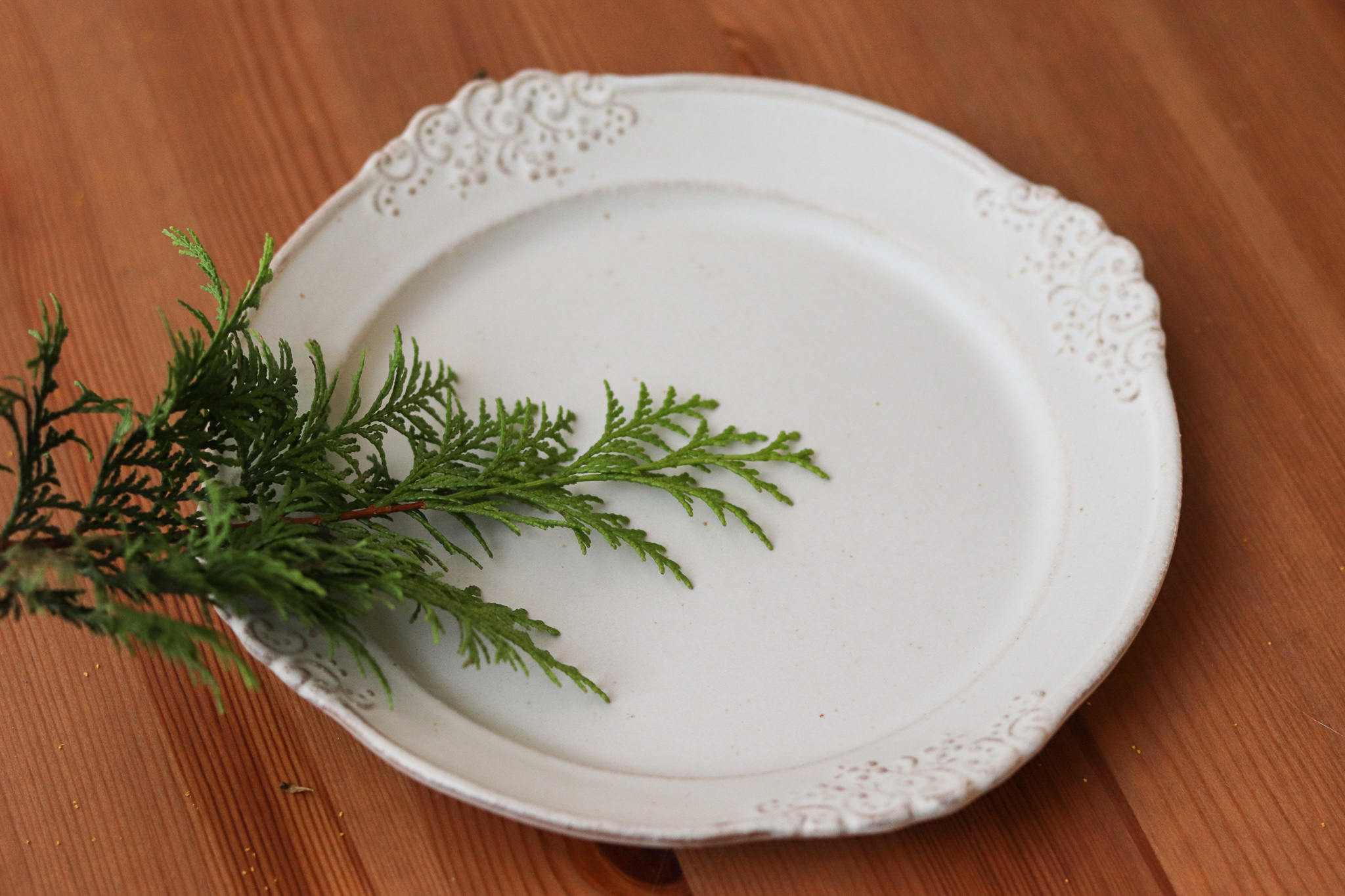 Mashiko Yaki 益子燒 若林健吾 Reale 蕾絲花邊 圓盤