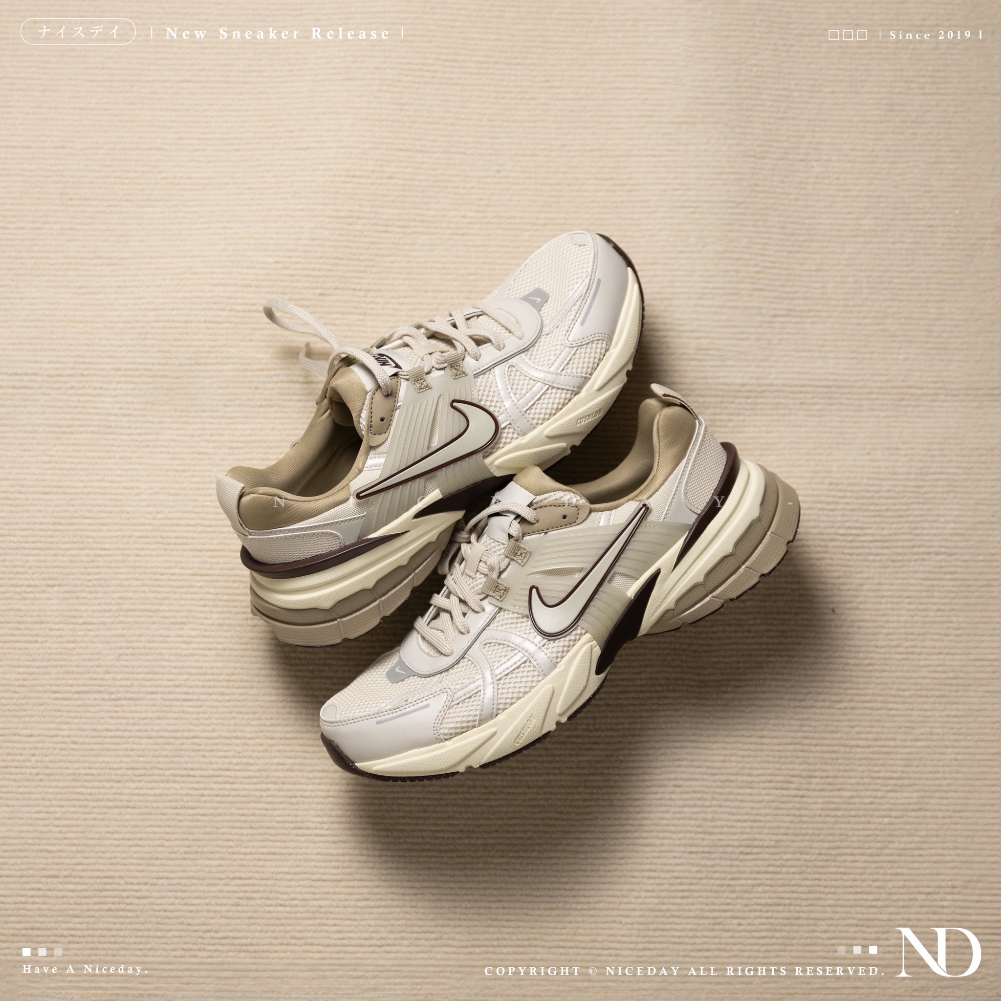 NICEDAY 部分現貨/代購 NIKE V2K RUN RUNTEKK 奶茶棕 咖啡色 Y2K 美拉德 男女尺寸 FD0736-103