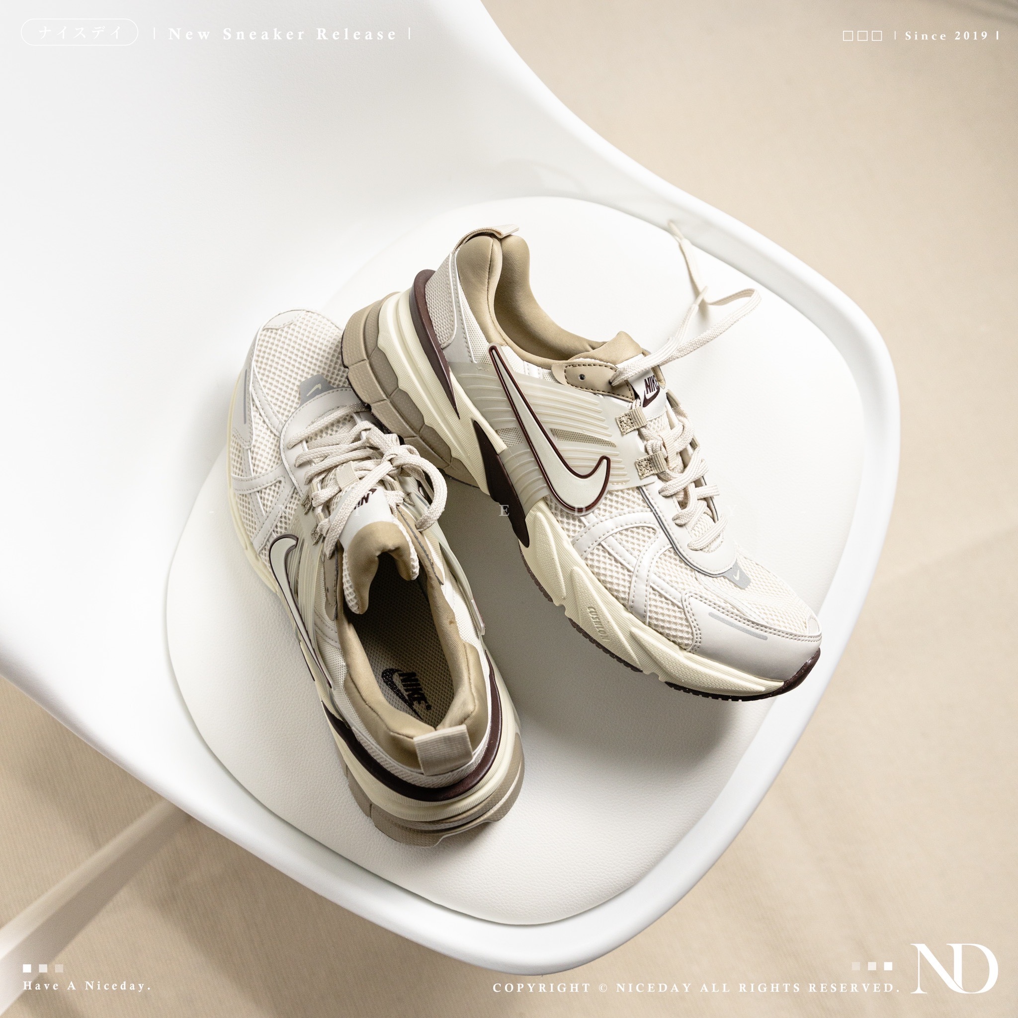 NICEDAY 部分現貨/代購 NIKE V2K RUN RUNTEKK 奶茶棕 咖啡色 Y2K 美拉德 男女尺寸 FD0736-103