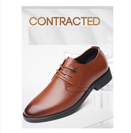 Leather shoes (BT9620-1 heightening model)