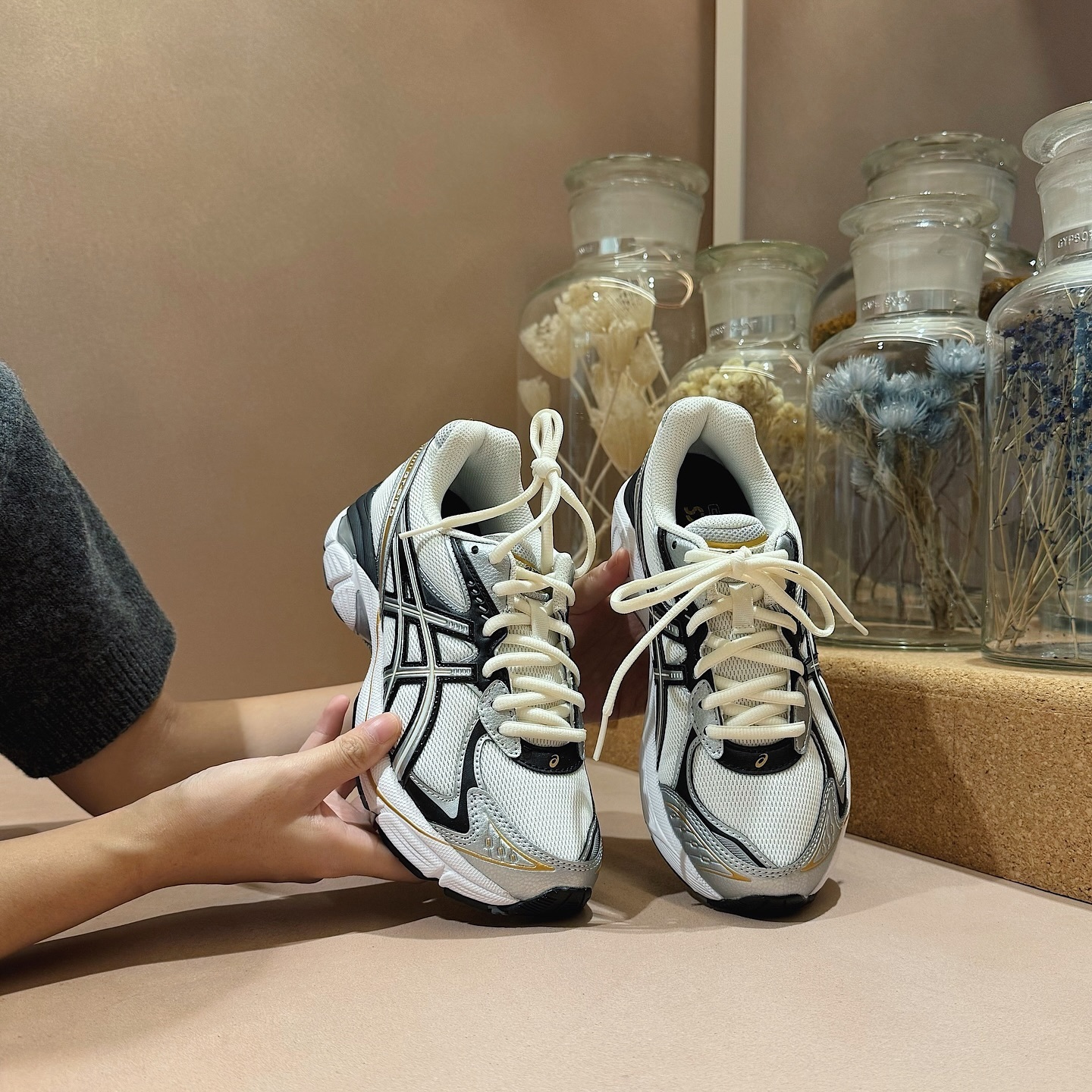 Asics GT-2160 Y2K風 白銀 金色 復古 運動鞋 1203A320-100