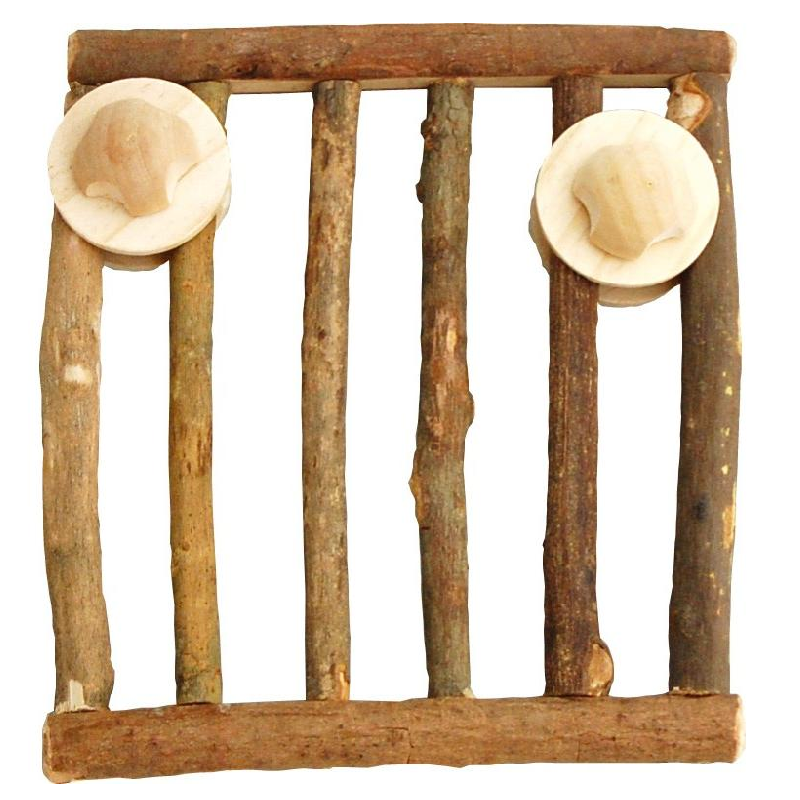 Kawai 天然木材柵欄 - S