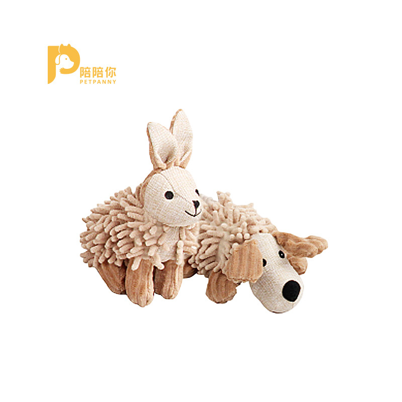 【Petpanny陪陪你】寵物安撫玩具 | 絨毛兔子／小狗