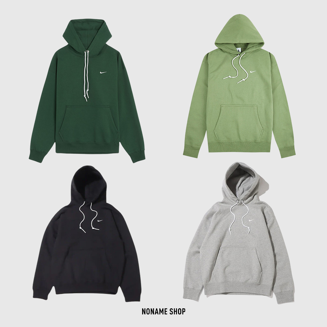 NIKE NSW LAB 小勾 刷毛 連帽 帽TEE 四色 (男款)