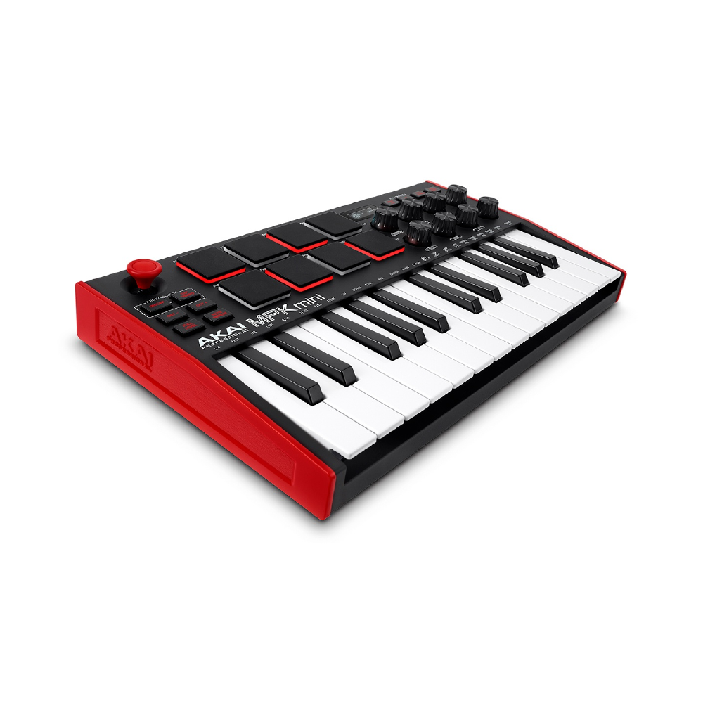 Akai Akai / MPK Mini mk3 25鍵 USB MIDI控制器(2色) 台灣代理公司貨 兩年保固 第 2 張圖片｜三峽鍵盤 / 鋼琴