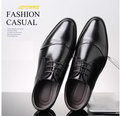 Casual leather shoes(12539)