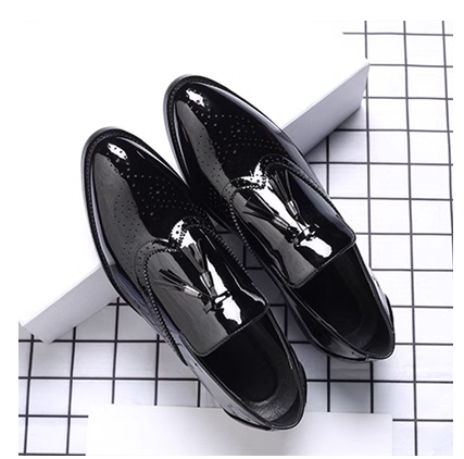 Casual leather shoes (12538-D)