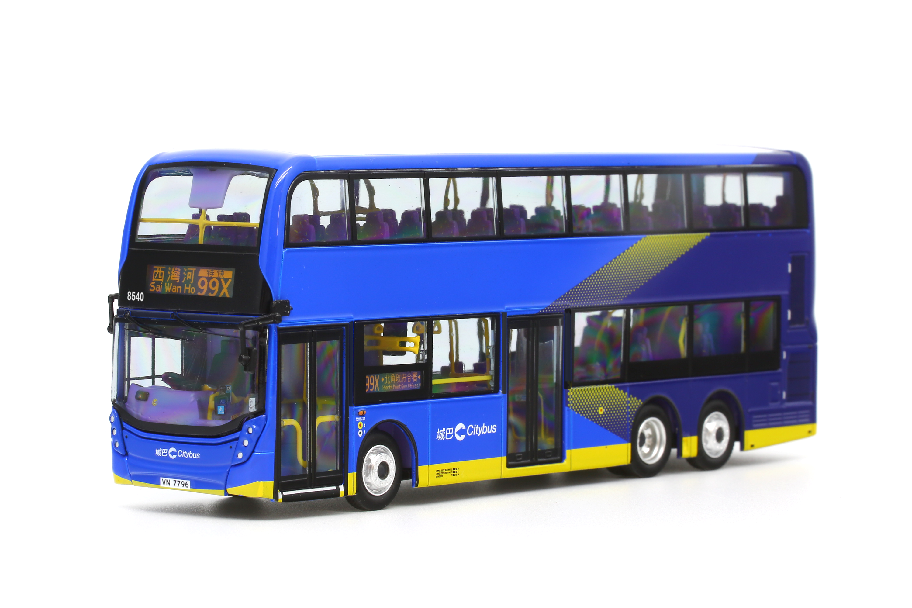1/76 城巴 ADL Enviro500 MMC Facelift 12m - 8540 @ 西灣河 99X (城巴新裝 #2) (63360)