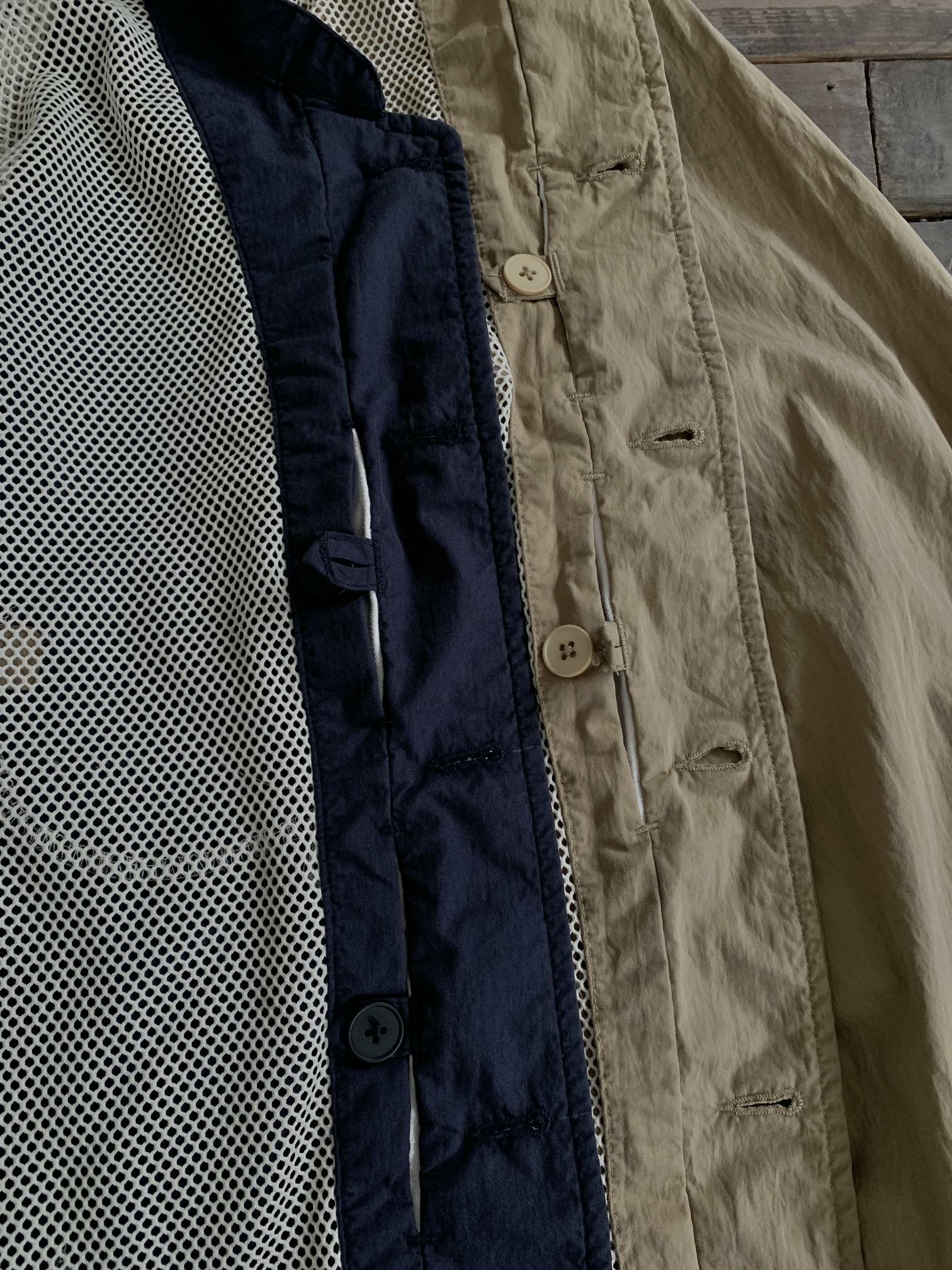 nanamica Band Collar Jacket SUGS225