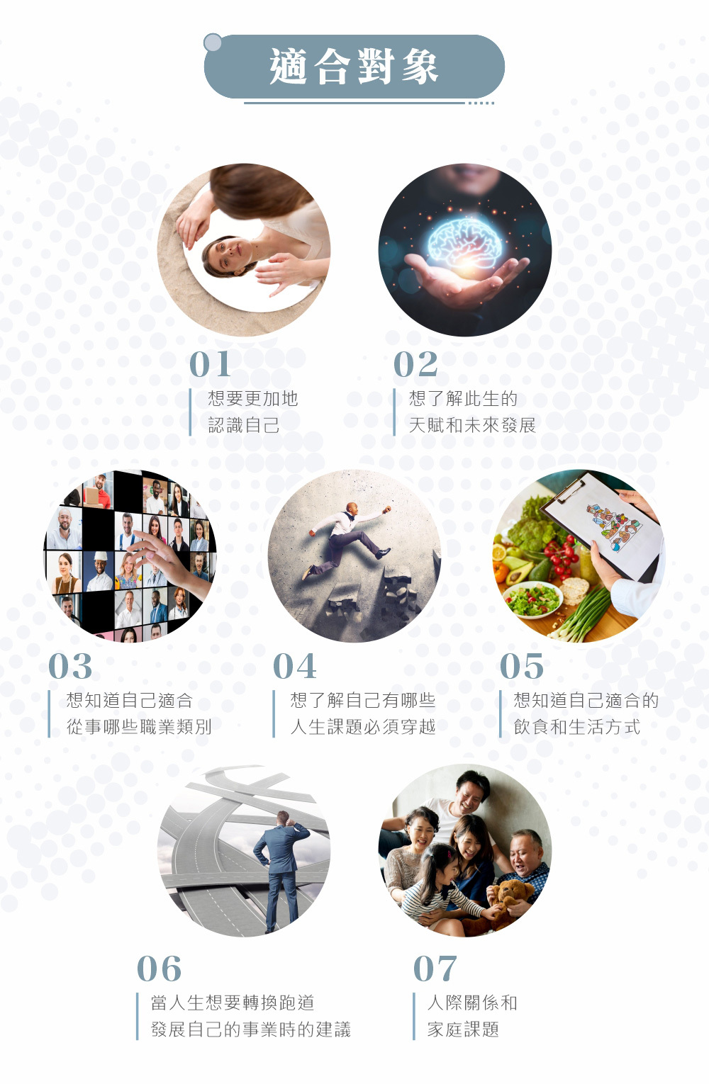 生命藍圖適合對象