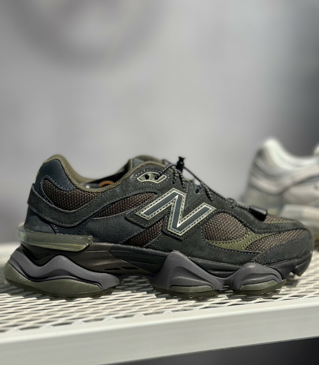 NEW BALANCE 休閒鞋NB 9060 咖啡綠奶油底鞋扣復古男女U9060PH