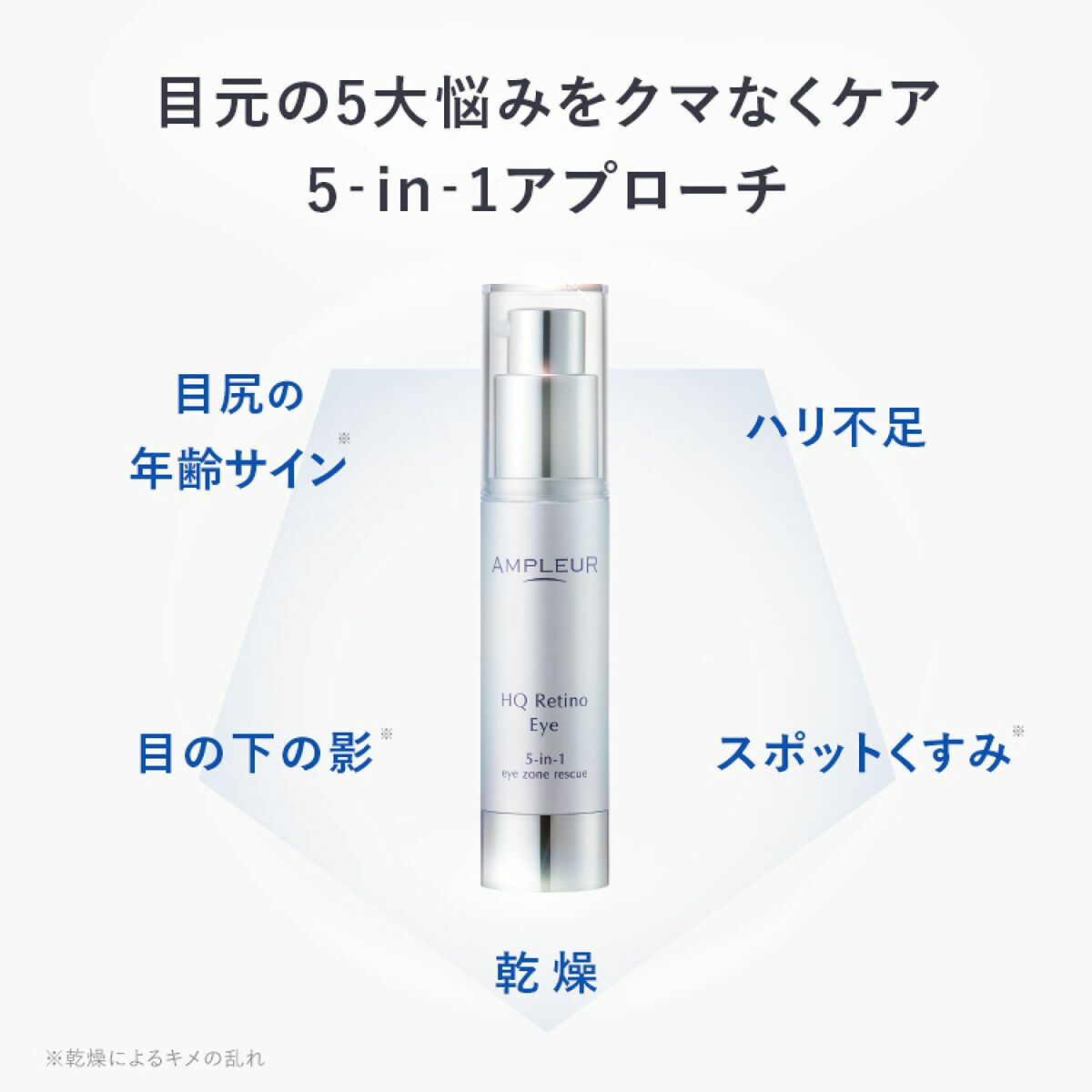 AMPLEUR HQ Retino Eye 20g アイクリーム HQR アイクリーム / アンプルール(アイクリーム, スキンケア