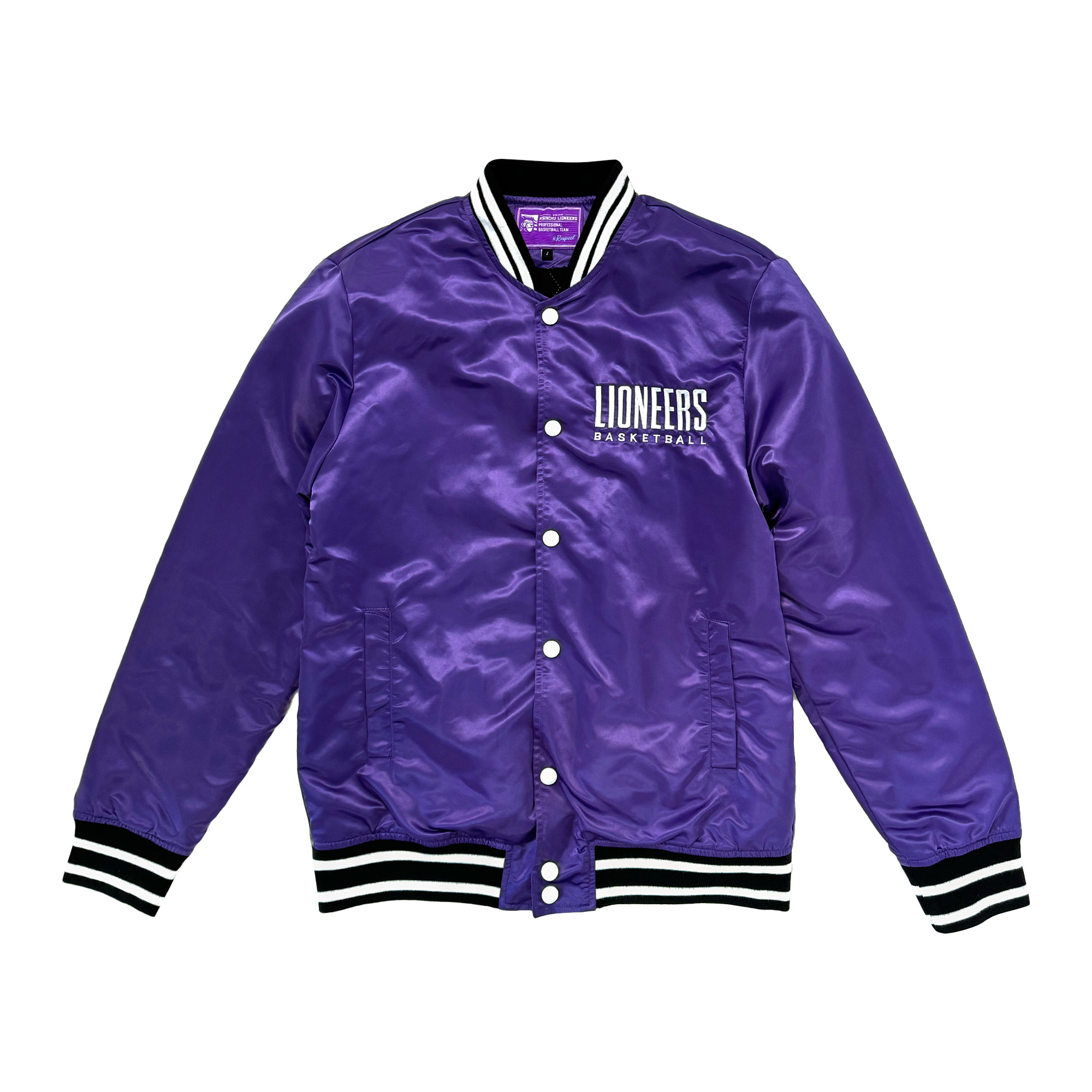 23-24 LIONEERS籃網棒球外套｜紫
