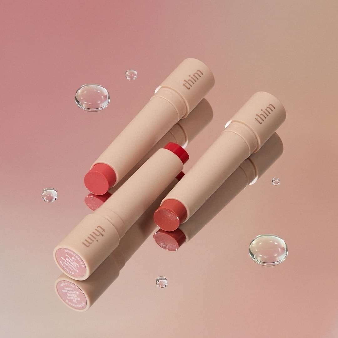 【THIM】輕透色光水潤唇膏 唇膏 口紅