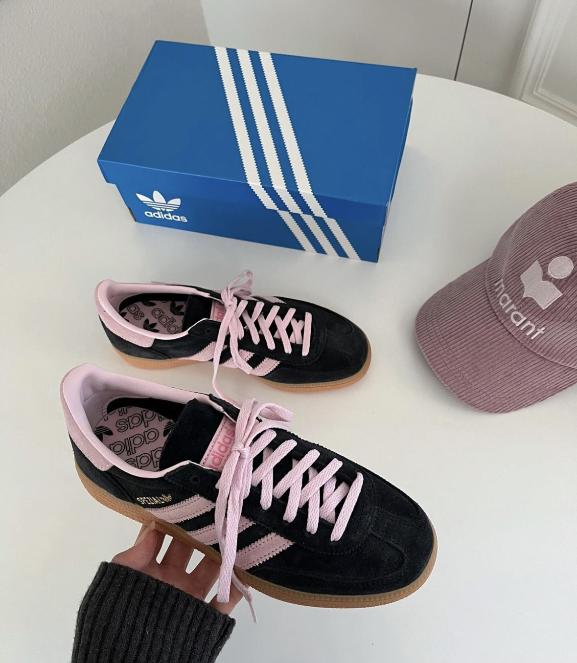 Adidas Originals Handball Spezial 黑粉色 粉 BP粉 焦糖底 復古 德訓鞋 IE5897/預購