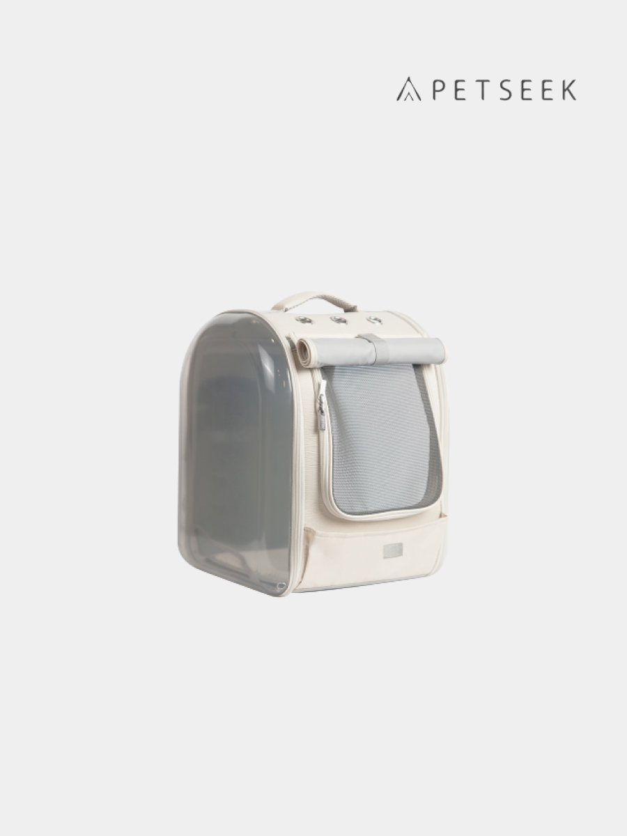 【PETSEEK】半圓北歐雙肩寵物包
