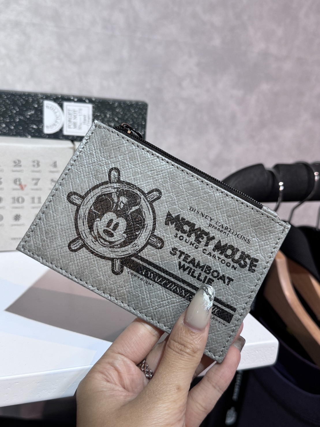 【Disney】現貨 香港迪士尼 迪士尼100周年卡套 零錢包 卡套 拉鍊零錢包 迪士尼卡套 迪士尼零錢包